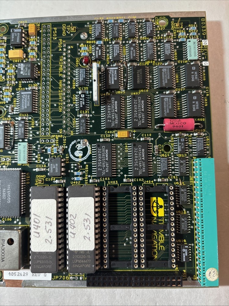 Trimble Navigation GPS TNL 2000A Main System Board 4052629 @MB295
