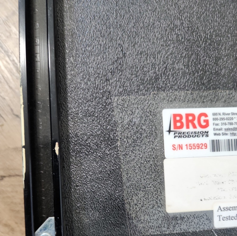 BRG Precision Products Digital Clock Red LCD