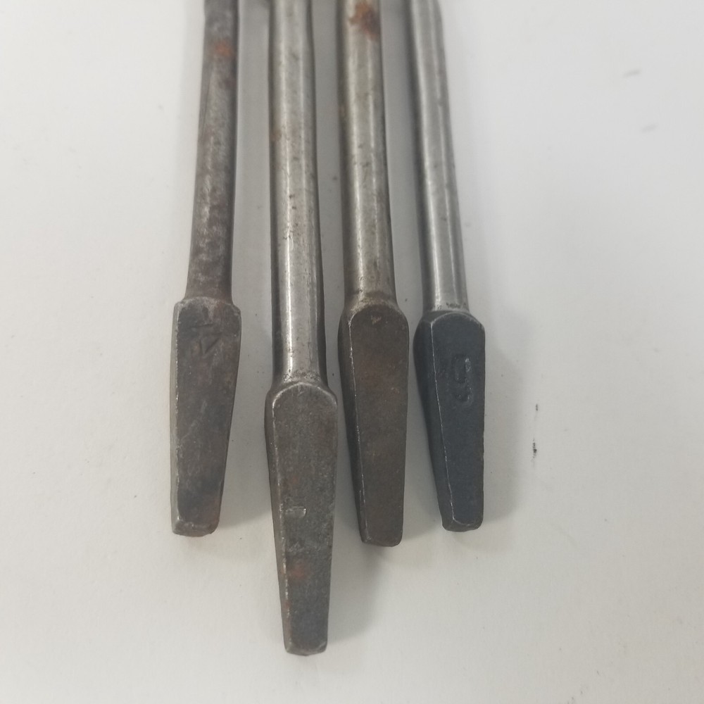 4 Piece Irwin Auger Drill Bit Set Wood Working Tools