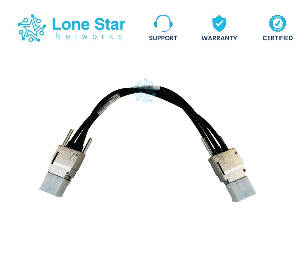 New Cisco STACK-T1-50CM Stackwise Cable for 3850 Series-Lifetime Warranty