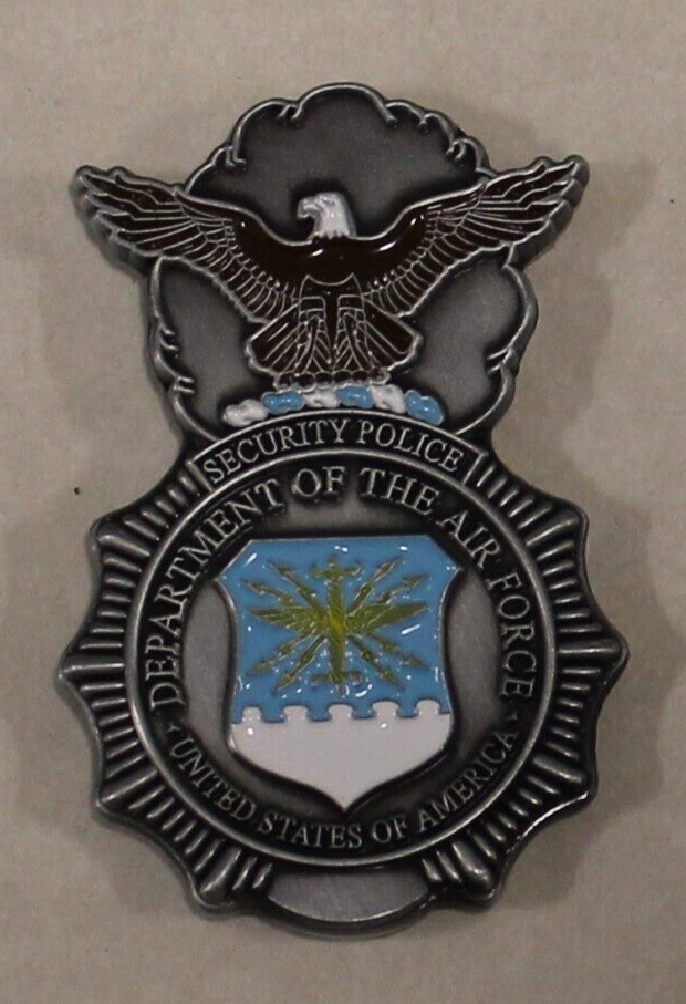 Security Forces / Police K9 Handler Team Force X Air Force Challenge Coin