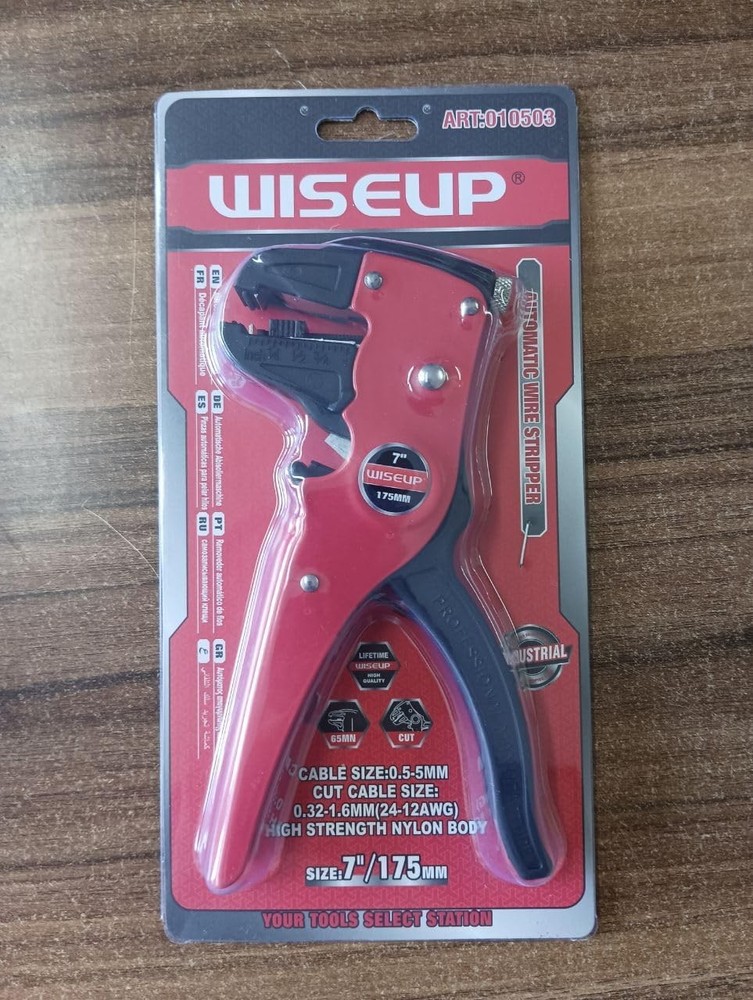 WISEUP Automatic Quick Strip Wire Stripper and 2 in 1