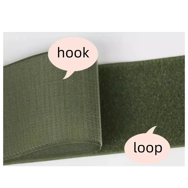 1yard Length 10cm Width Hook Loop Sticker Tape Sewing Webbing for DIY Bag Cloth