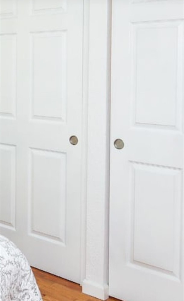 2-1/8 in. Satin Nickel Closet Finger Pull (4-Pack)