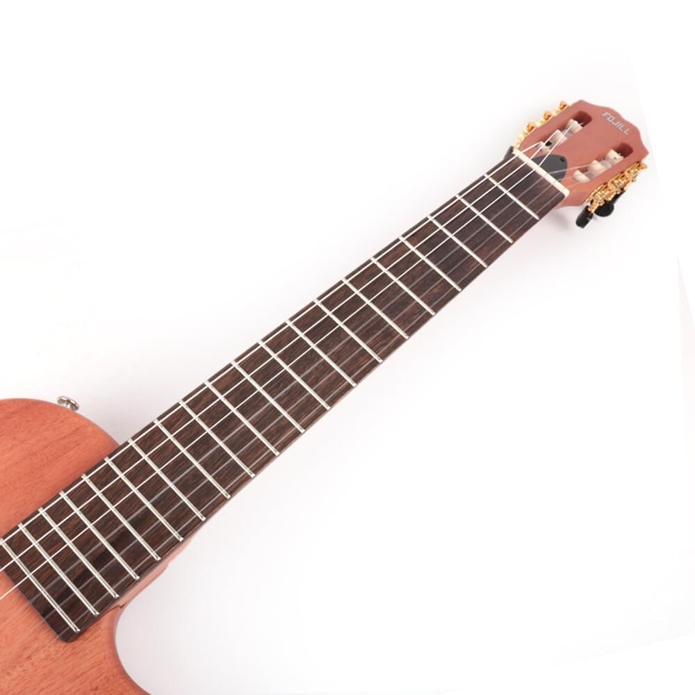 electric classical guitar Silent nylon string travel portable built in effect