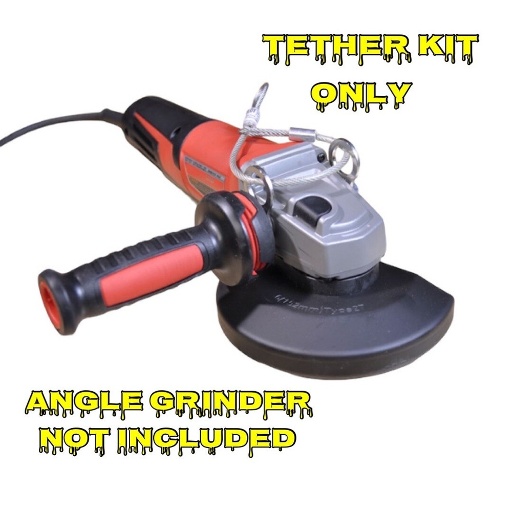 ☀️Ty-Flot TLAGRN Angle Grinder Tool Tether Loop Attachment Kit, Universal