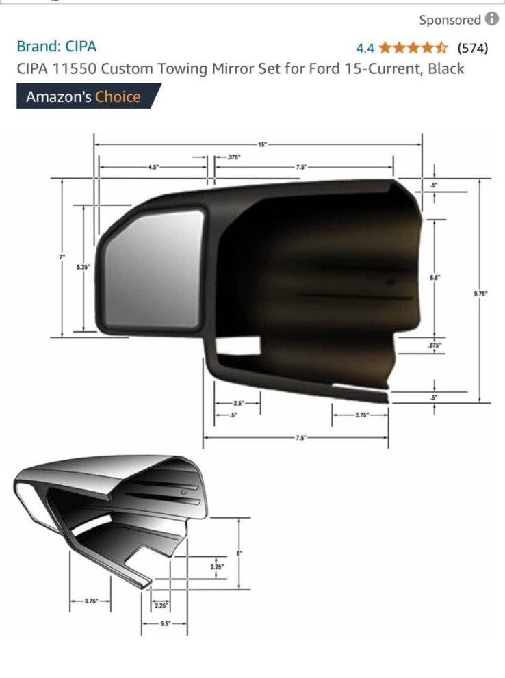 Towing Mirrors For Ford