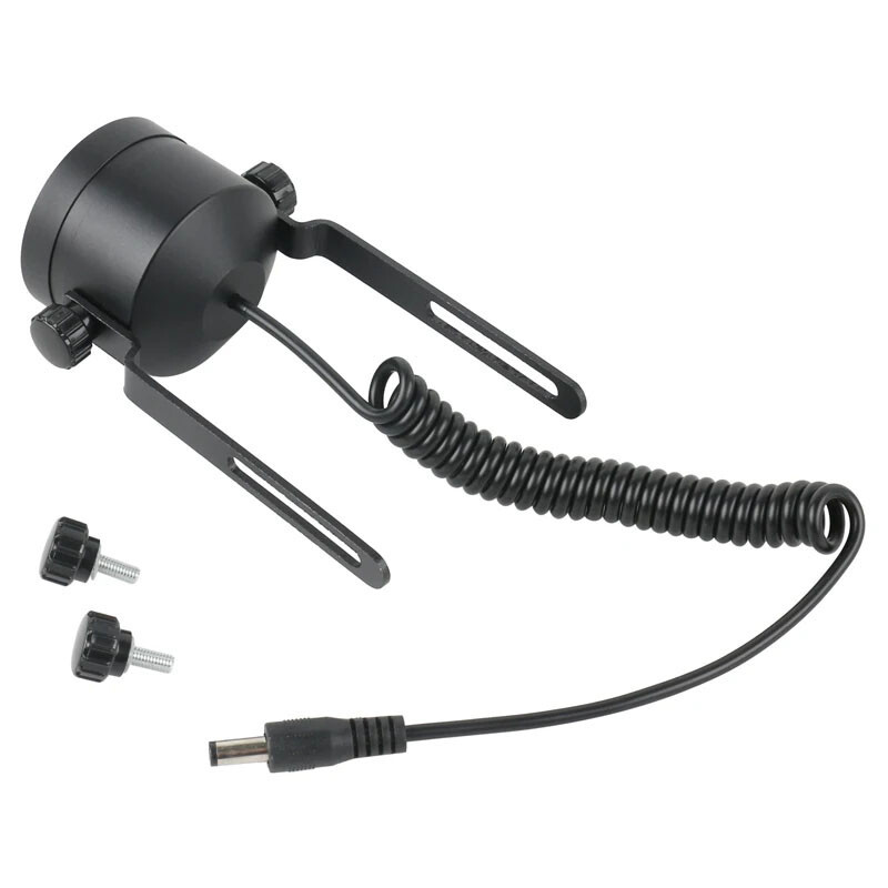 28LED Adjustable Angle Brightness Stereo Microscope Oblique Light Source 90-240V