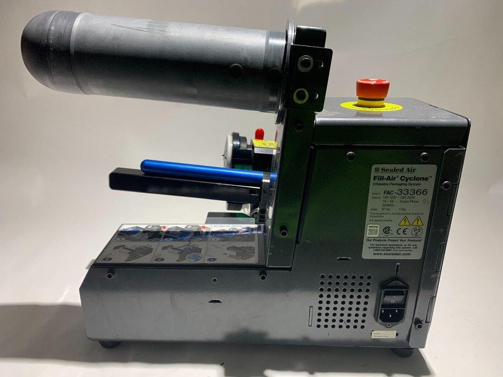 SEALED AIR FILL-AIR CYCLONE INFLATABLE PACKAGING SYSTEM MACHINE