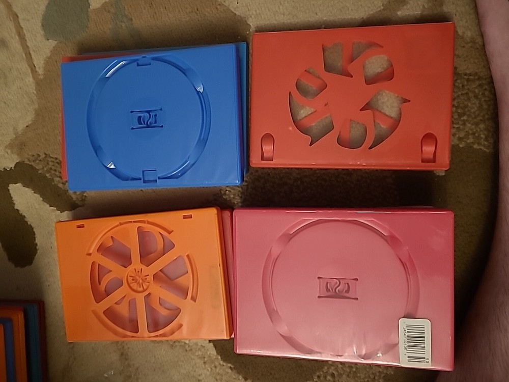 Set of 10 Mixed DVD Replacement Cases. Empty/standard sized. In great condition