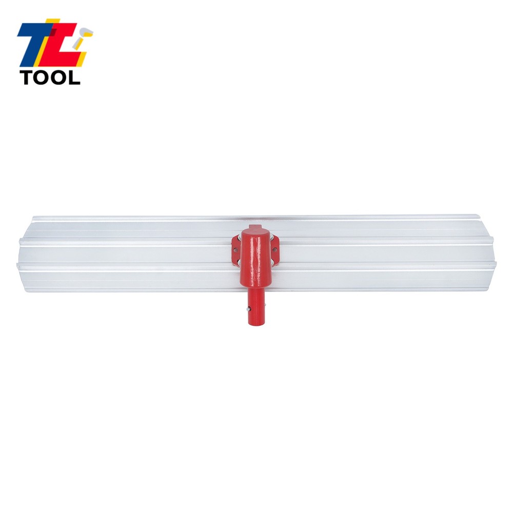 With 4 Interlocking Poles 48 × 8" Magnesium Alloy Concrete Bull Float Tool Kit