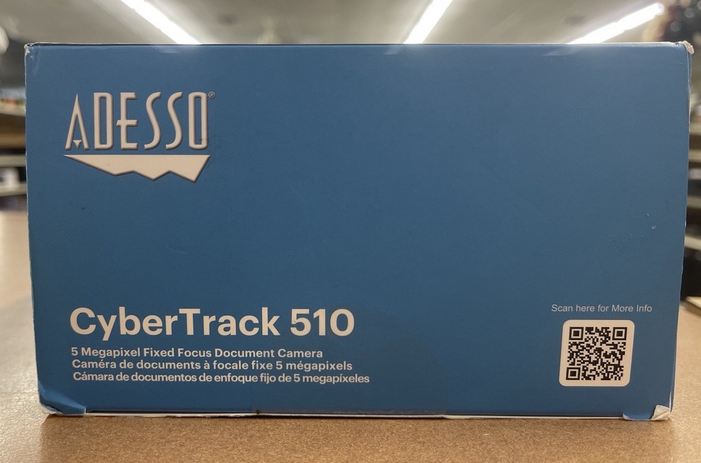 Adesso CyberTrack 510 5MP Fixed-Focus Document Camera