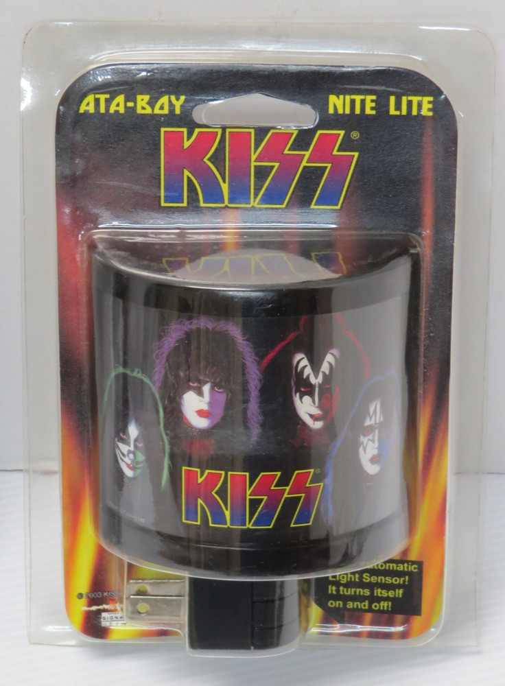 KISS OFFICIAL SOLO FACES NITE LITE BY ATA-BOY SEALED 2003