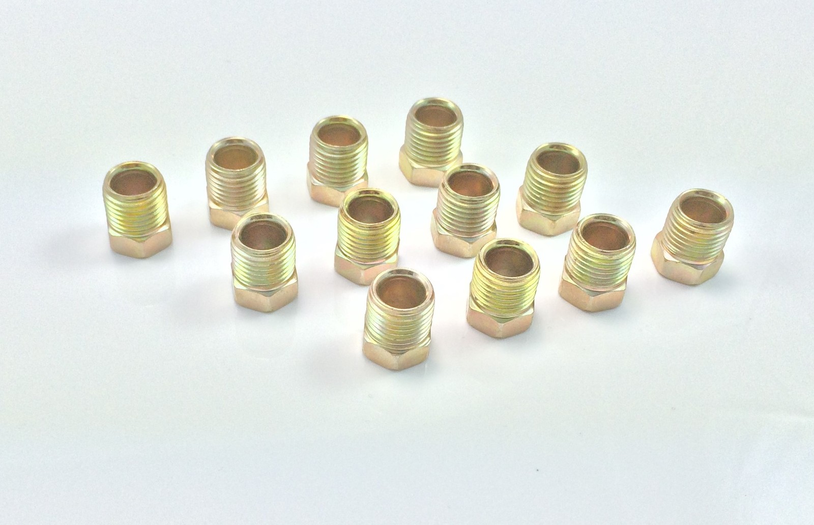 Inverted Flare Tube Nut for 5/16" Tube (1/2-20 threads) (Pack of 12)