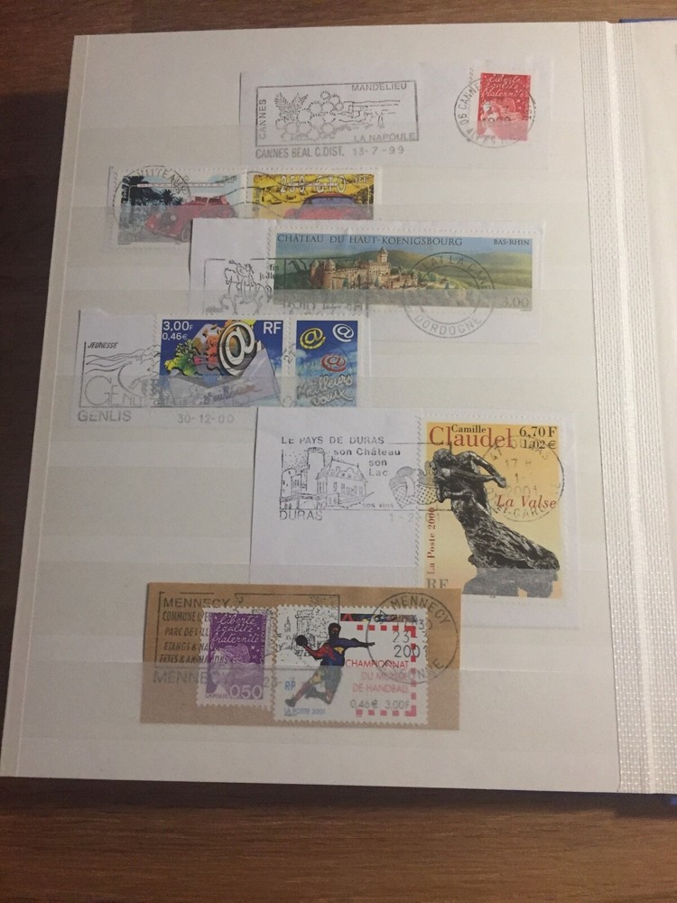 Complete 185 Stamp Binder Stamps