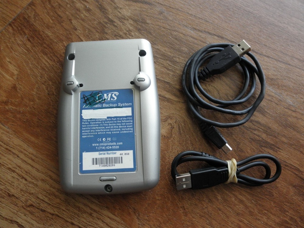 CMS PRODUCTS USB AUTOMATIC BACKUP SYSTEM 40G