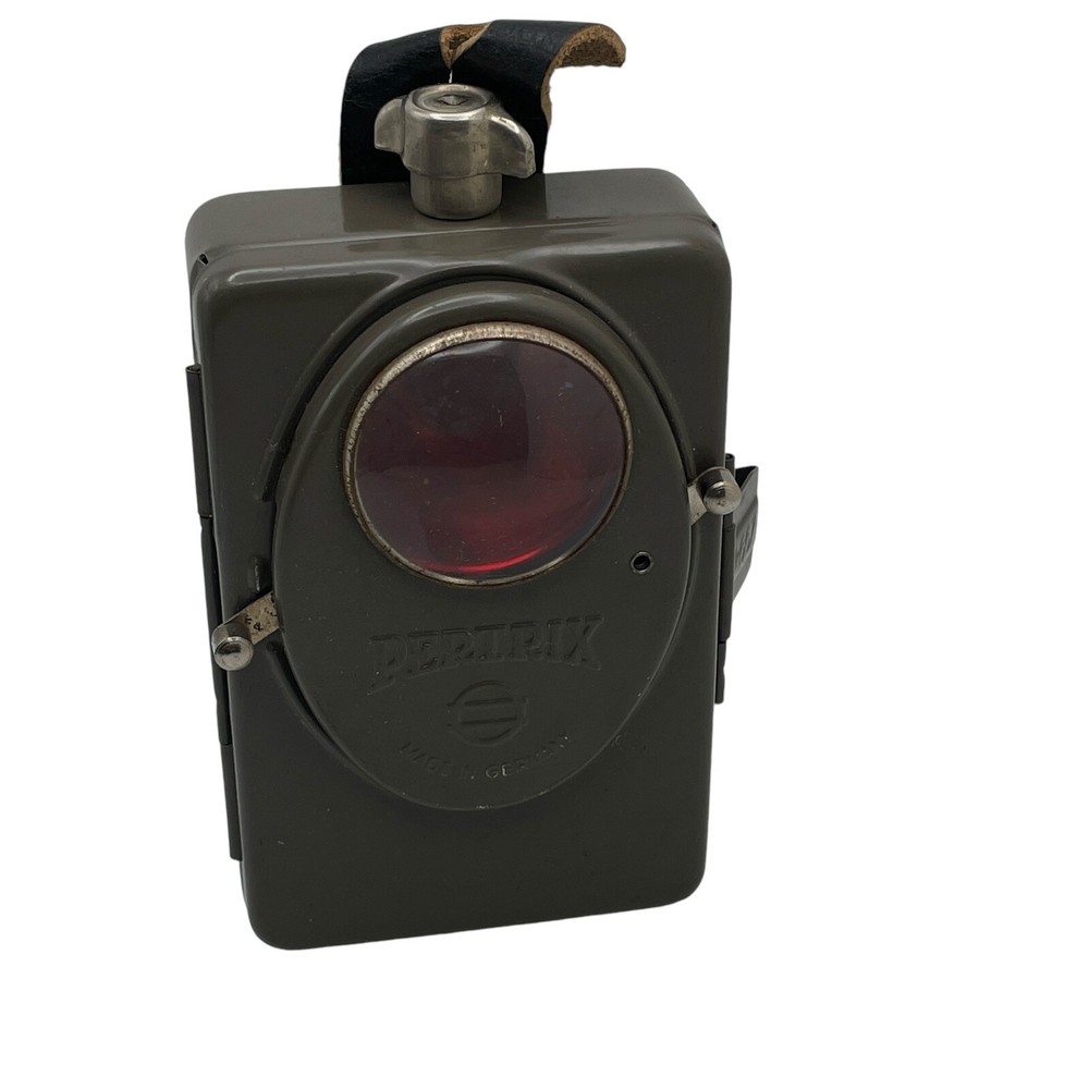 WWII German Pertrix 667 Map Flashlight Light