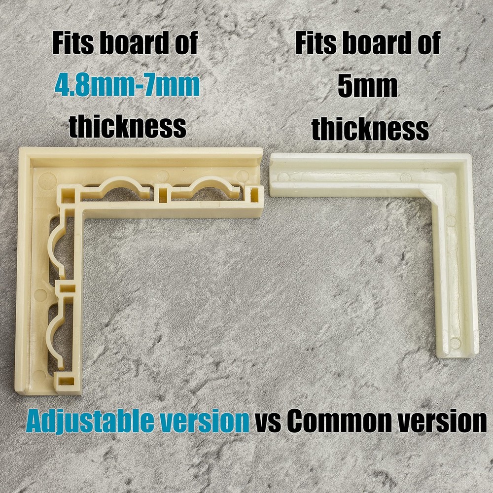 Adjustable Universal Backdrop Board Bracket Vertical L Shape Background Holde...
