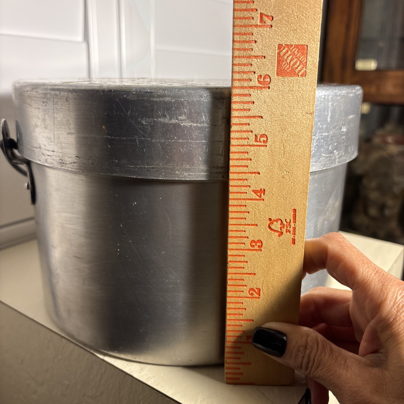 Vintage Aluminum Nesting Camping Mess Set Cooking Pots Plates Cups Set 4 Japan