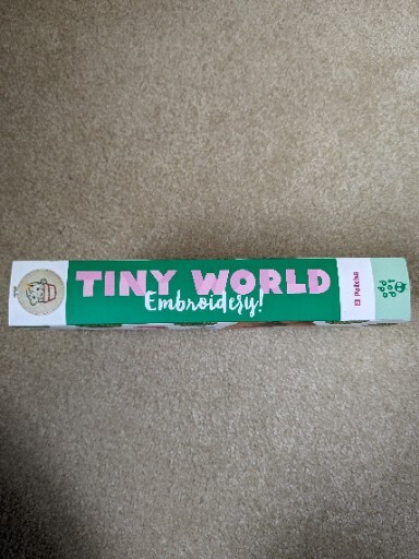 NIP Tiny world embroidery cactus kit