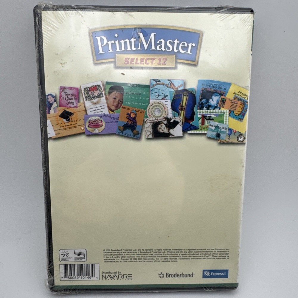 Print Master Select 12 Sealed Super Rare C3