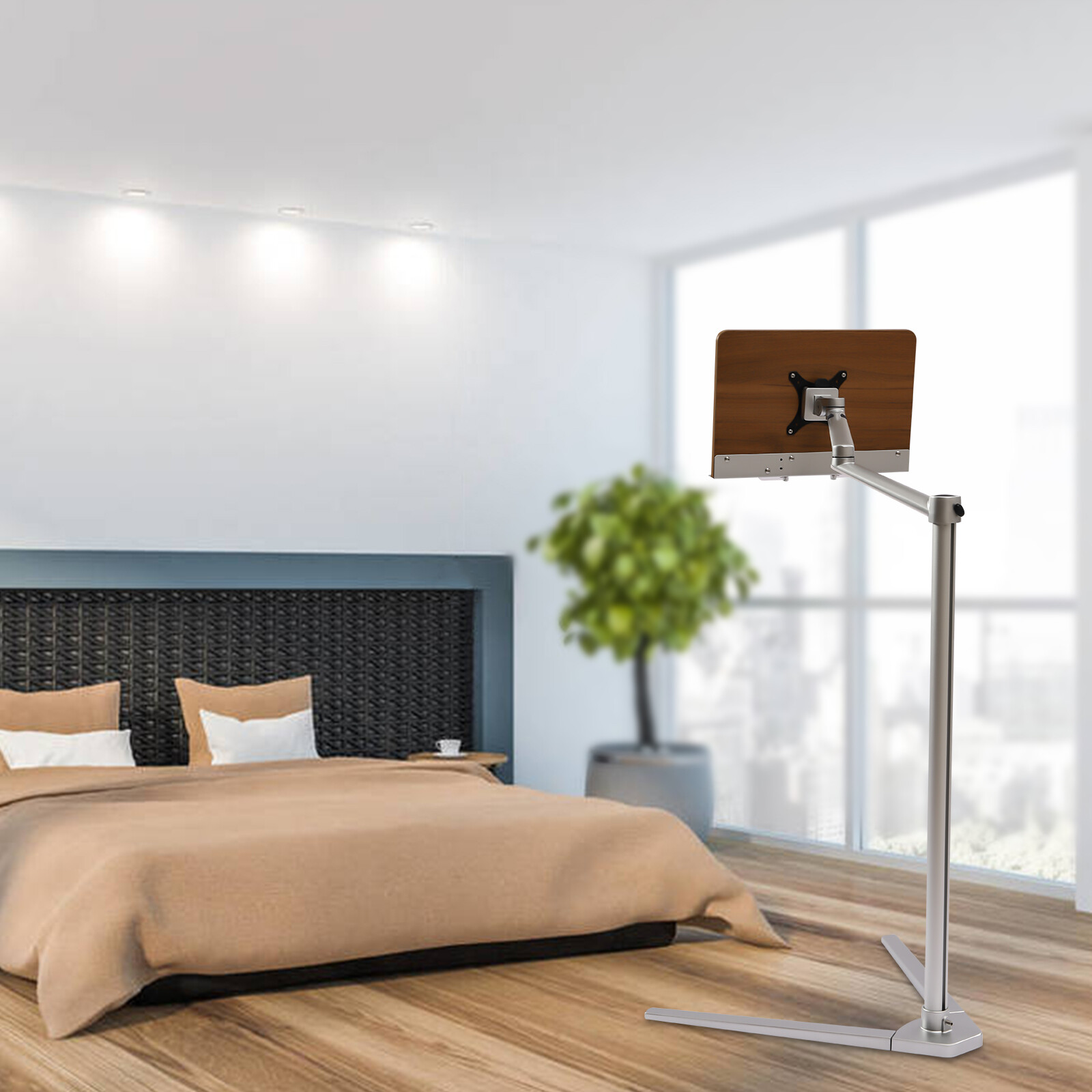 Book Holder Floor Stand Book Stand for Reading 35.4 Inches Adjustable Height NEW