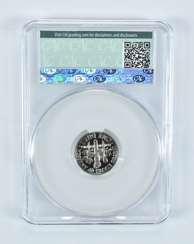 1984-S Roosevelt Dime PR69 DCAM CAC CACg