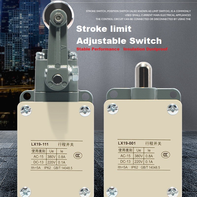 Stroke Switch limit Switch LX19-001 111 121 212 Roller Type Automatic Momentary