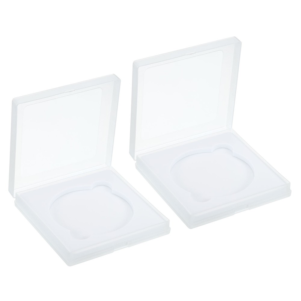 77mm Lens Filter Case, 2pcs Camera Filter Case Portable Lens Filter Box