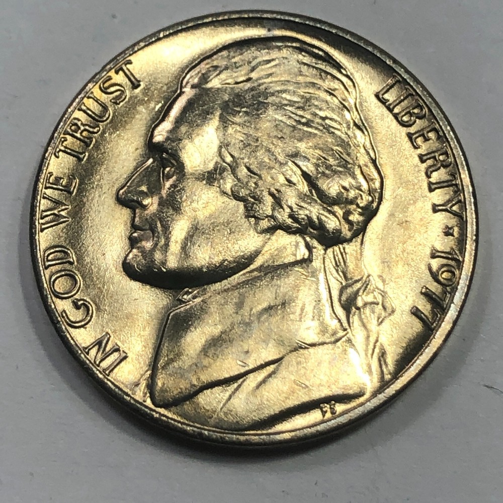 1977 P&D Set - Jefferson 5 cent - Uncirculated
