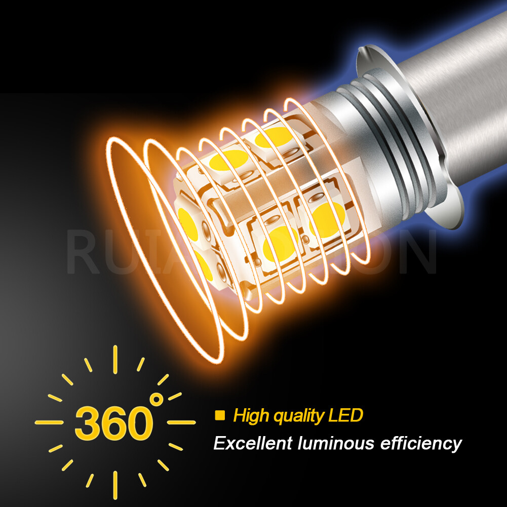 Super Bright PR2 P13.5S 3030 LED Torch Flashlight Bulb Lamp Globe 6V/9V/12V/18V