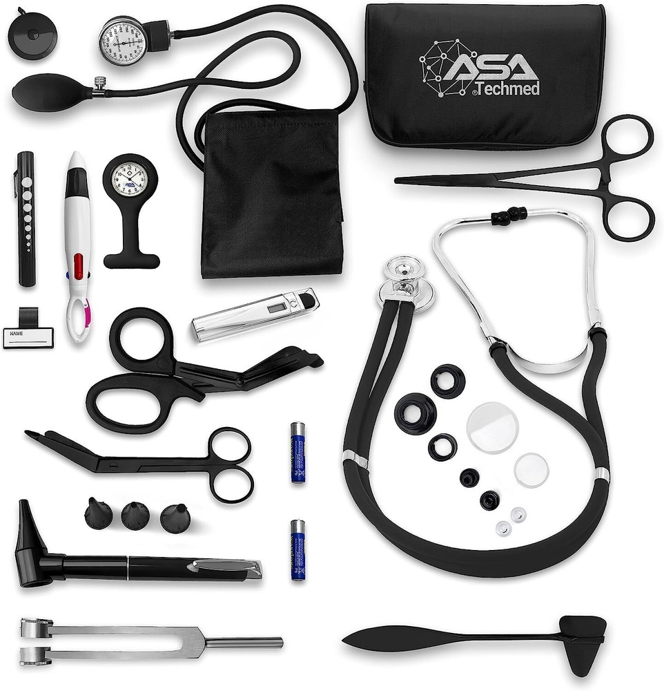 ASA TECHMED Deluxe Nurse Starter Kit - Complete Diagnostic Tools