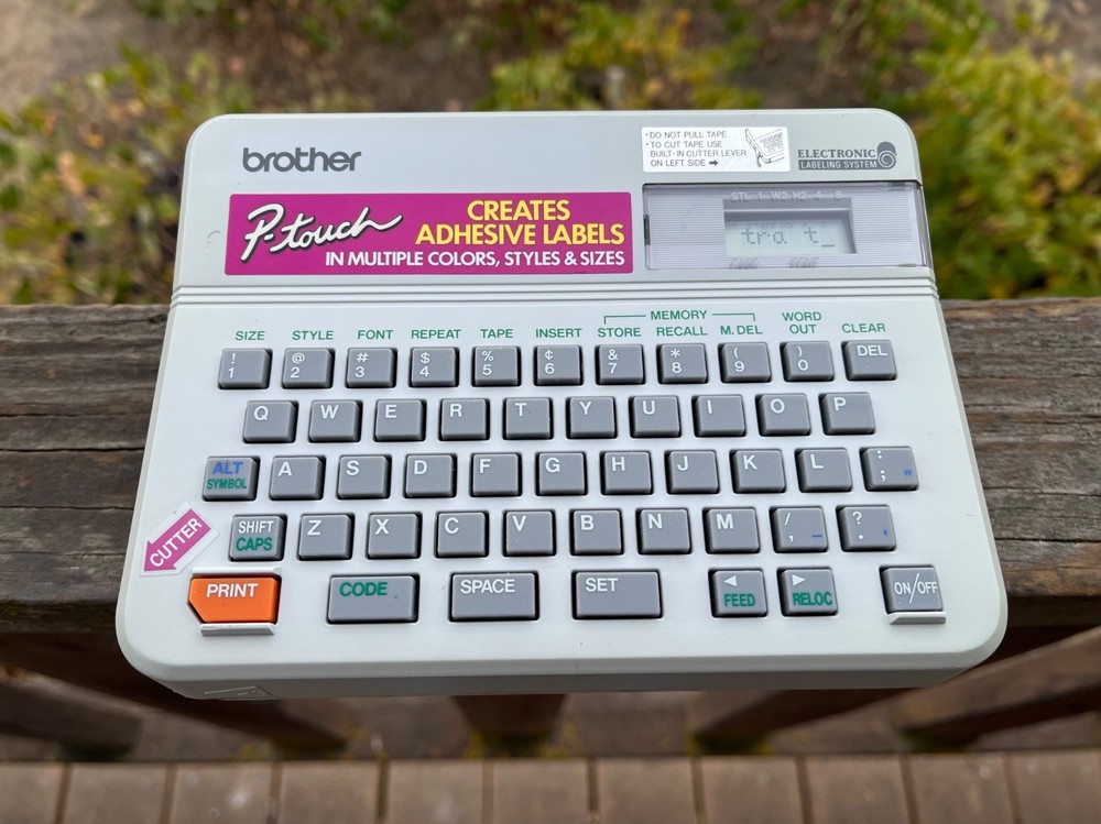 Brother P-Touch P-10 Label Maker