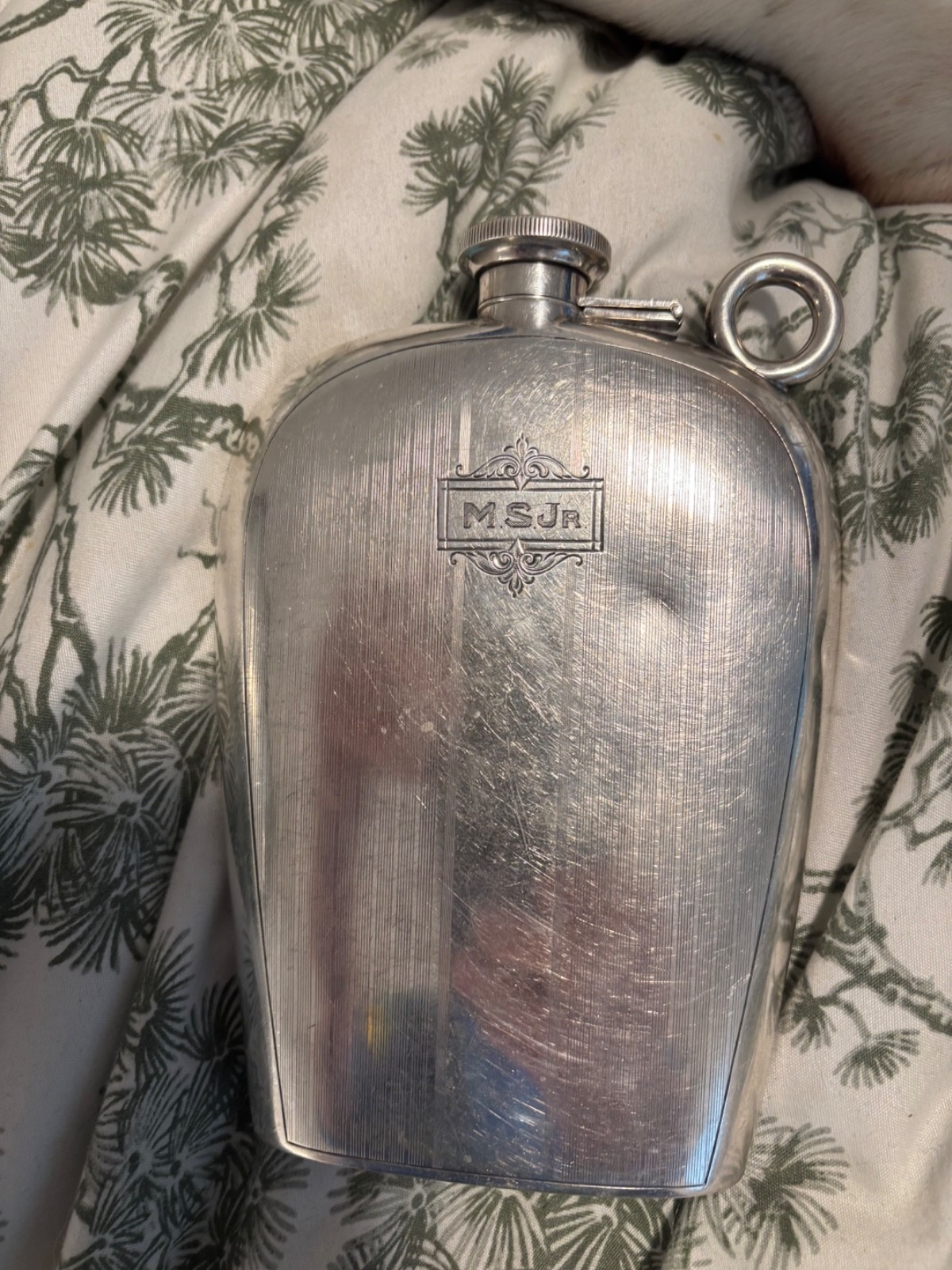 Sterling Silver Liquor Flask 6 Standard Ounces