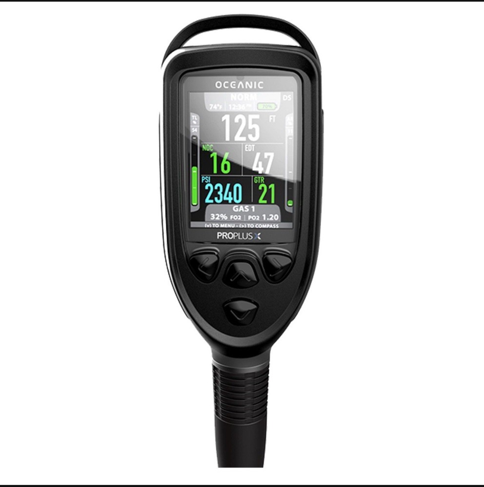 Oceanic Pro Plus X Scuba Computer Console with QD Hose