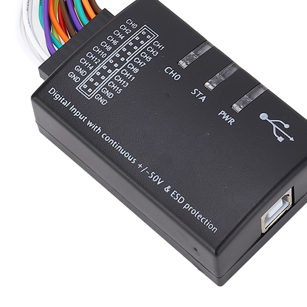 Logic Analyzer 100M Sampling Rate Compact USB Logic Analyzer Tool Supply Part