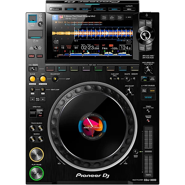 AlphaTheta CDJ-3000X Next-Generation Flagship Professional DJ Player