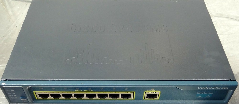 Cisco Catalyst (WSC29408TTS) 8-Ports External Switch Managed