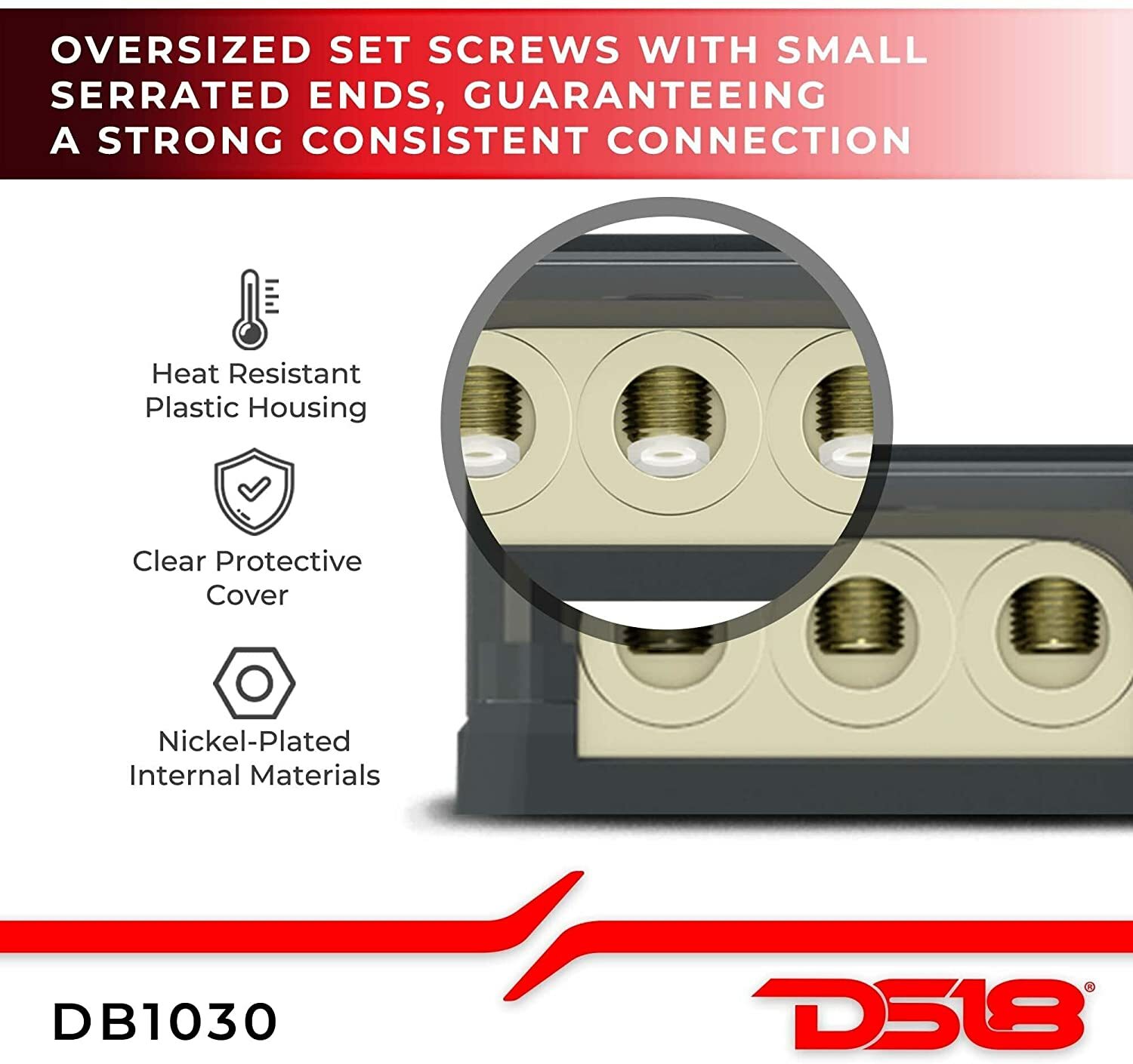 DS18 DB1030 Distribution Block 1X0-GA In 3X0-GA Out