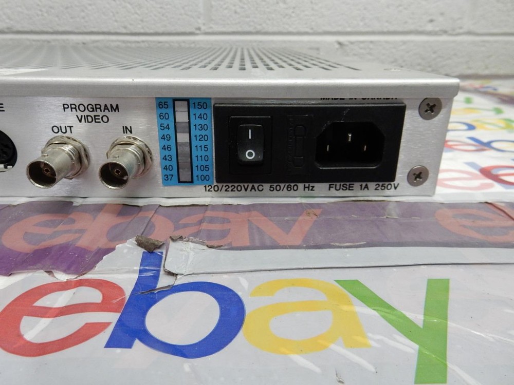 Norpak corporation GES3 digital video vbi processor Video Encoder/Inserter