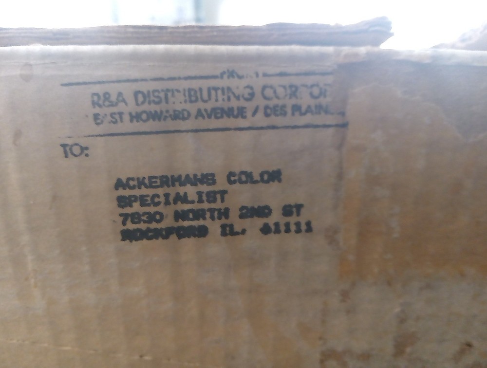 CED Player RCA SelectaVision SGT 075 BOX ONLY