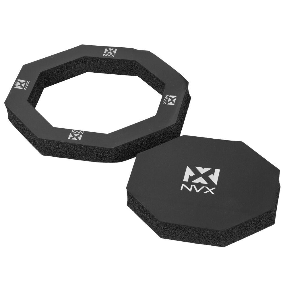 FRING69 2 Piece Universal 6x9" Self Adhesive Foam Speaker Ring Kit Foam Base Pad