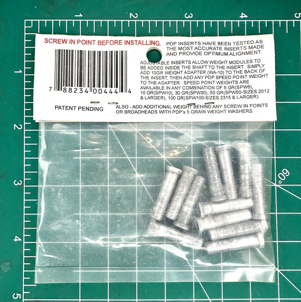 PDP Precision Designed Products 12 ACPI- 3-28 Adjust. Converta Point Inserts