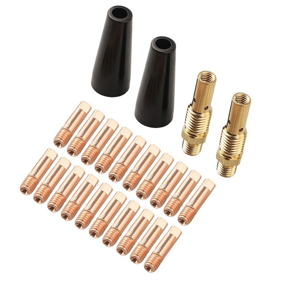 Complete For MIG Welding Nozzle Kit 24PCS with Tips for Multiple Models