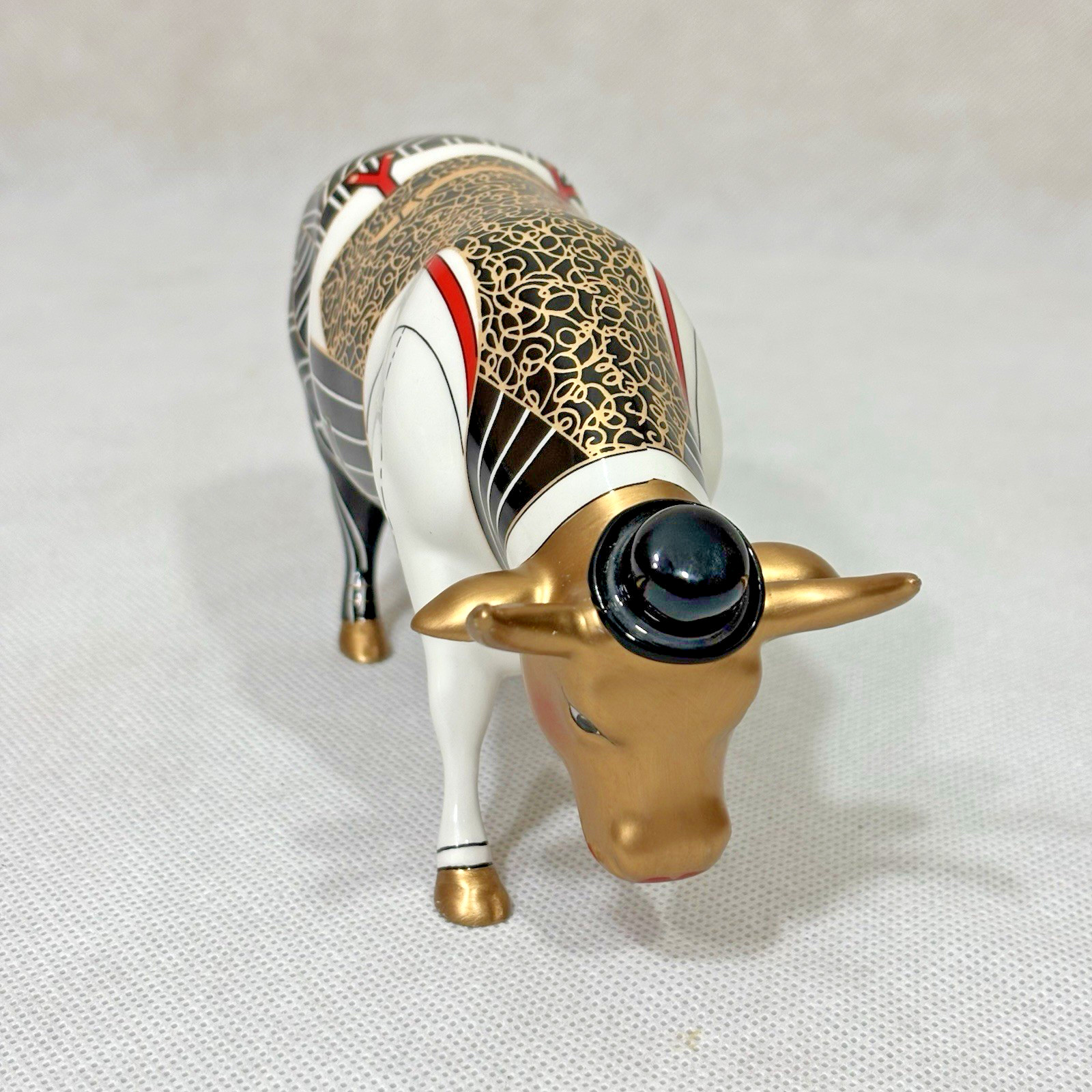 Cow Parade #6015 City Cow 2004 Westland Giftware Figurine with Box & Tag