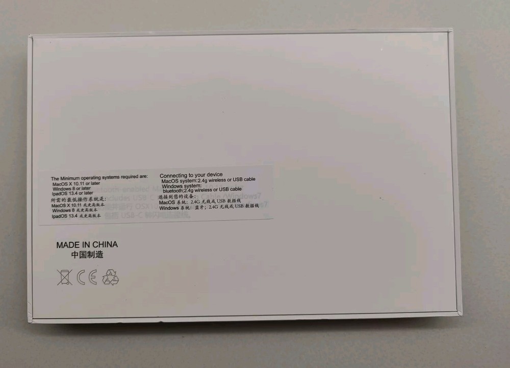 Tri-mode Bluetooth/2.4G/USB C Multi-function Trackpad 6.3" X 4.5", Black