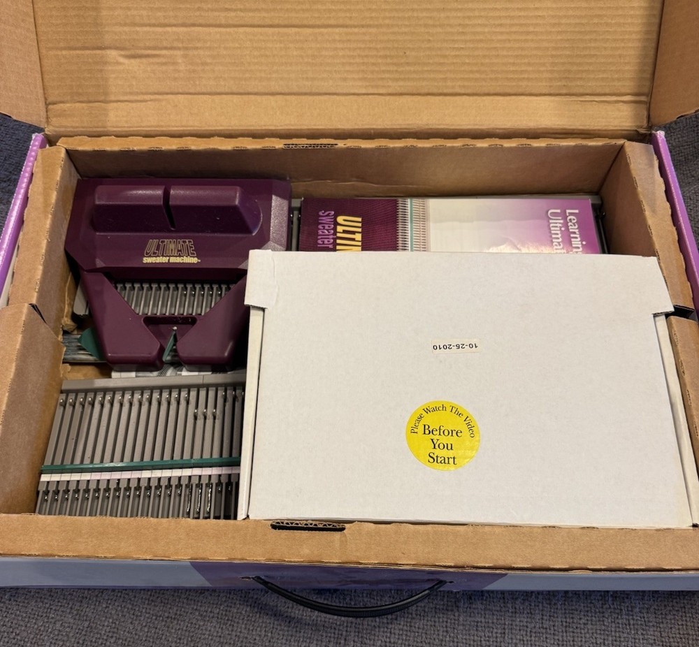 Bond Ultimate Sweater Knitting Machine NO DVD
