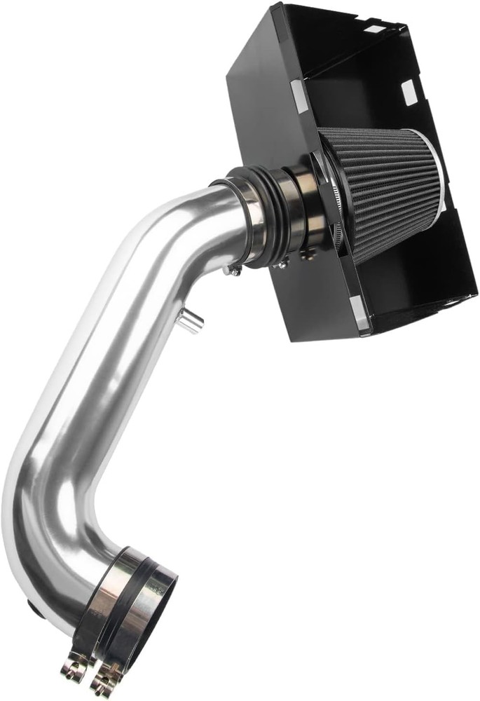 Cold Air Intake Kit System + Heat Shield Compatible with Dodge Ram