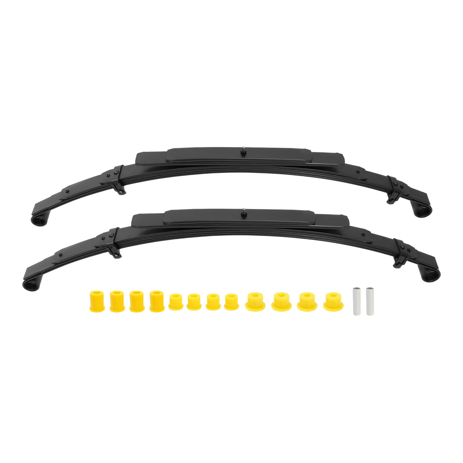 1.5" Lift Rear Leaf Springs For Nissan Xterra 4.0L 2005-2014 w/ Bushing Kit Pair