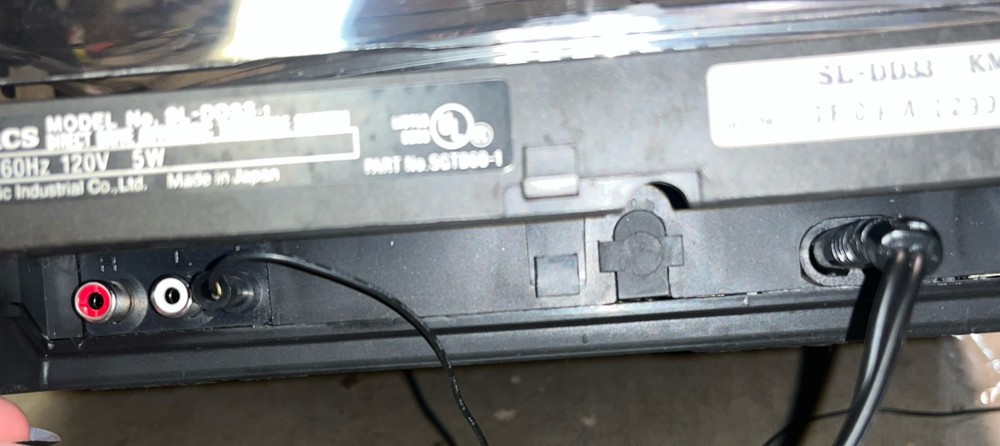 Technics SL-DD33 Fully Automatic Direct Drive Turntable - Tested